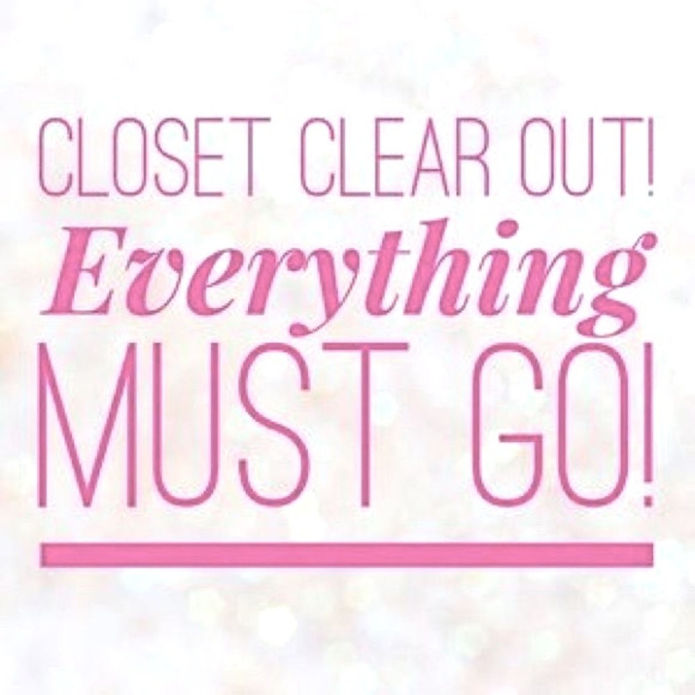 Closet clean out